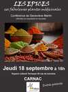 18 septembre - Les épices.Plantes médicinales - Carnac