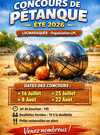 Concours de pétanque LOC ete 2026