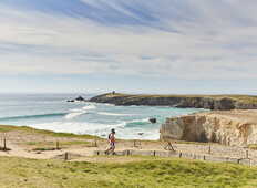 Wandelen in de baai van Quiberon
