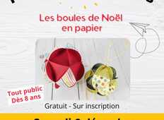 P’tits ateliers créatifs : Les boules de Noël en papier9