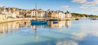 De haven van Saint Goustan in Auray