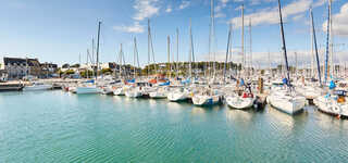 De haven van La Trinité-sur-Mer