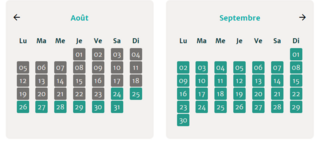 Beschikbaarheid van accommodatie