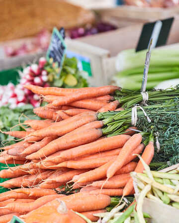 Marché légumes