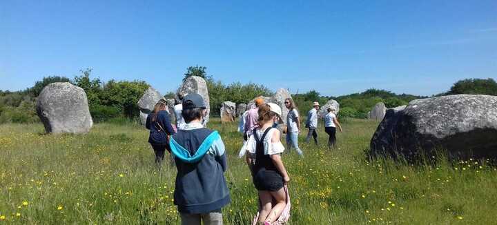Visite découverte en famille des alignements de Carnac