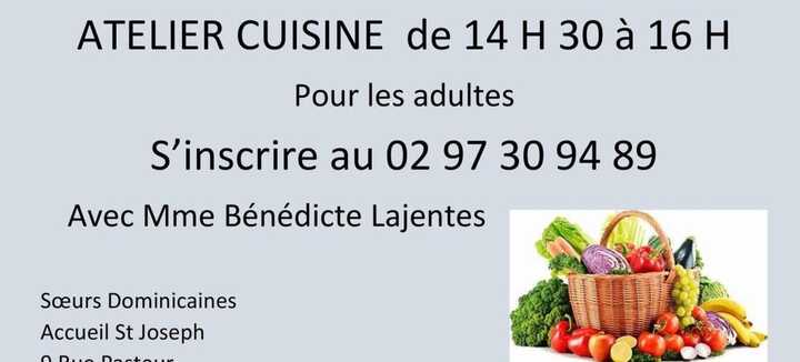 Atelier cuisine Atelier cuisine