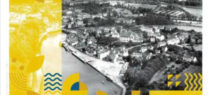 La rivière d'Auray et Saint-Goustan en canobus La rivière d'Auray et Saint-Goustan en canobus