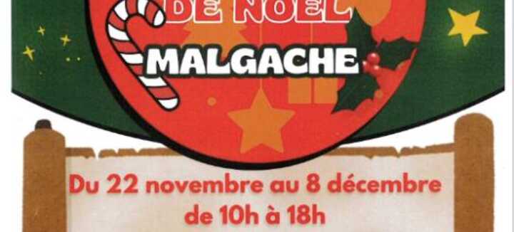 Exposition-vente de Noël malgache