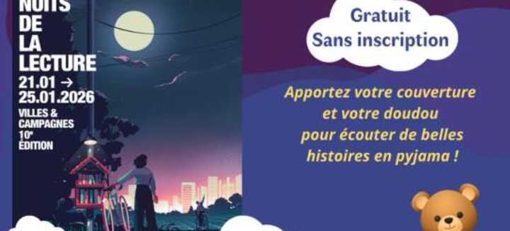 Rendez-vous Contes ! En pyjama