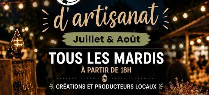 Marché nocturne d'artisanat
