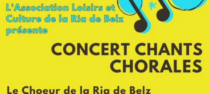 Concert de chants chorales