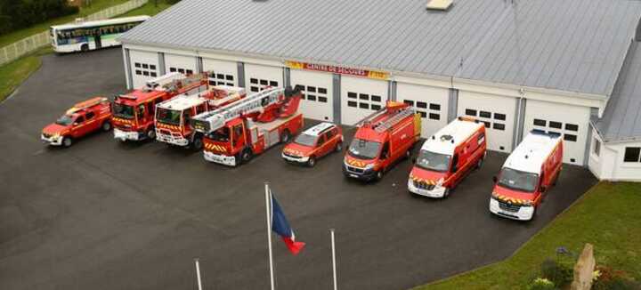 Visite du centre de secours de Carnac Visite du centre de secours de Carnac