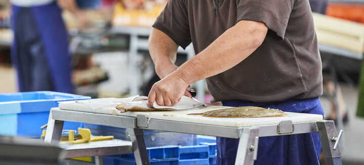 Marché de la Halle aux poissons à La Trinité-sur-Mer