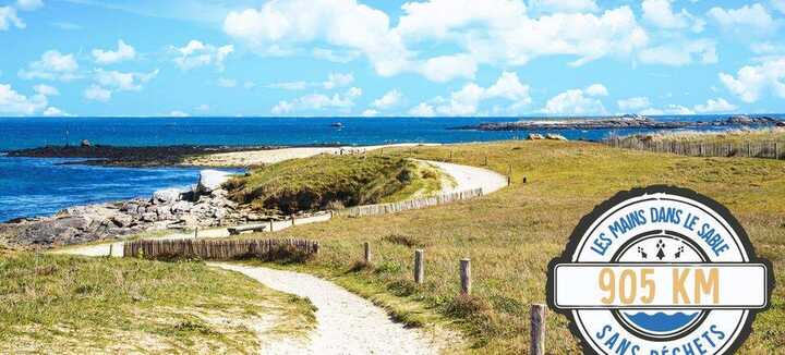 Nettoyage de plage au Conguel Nettoyage de plage au Conguel