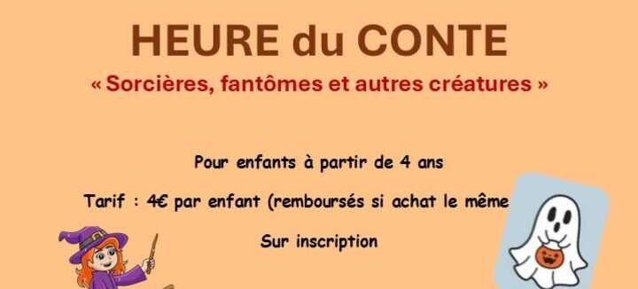 Heure du Conte "Halloween" - Le P'tit Monde de Zabelle Heure du Conte "Halloween" - Le P'tit Monde de Zabelle