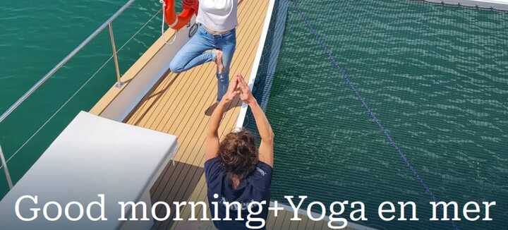 Yoga en Mer à bord de Navéol