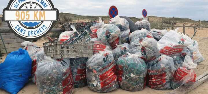 Nettoyage de plage à Sainte Barbe : World Clean Up Day