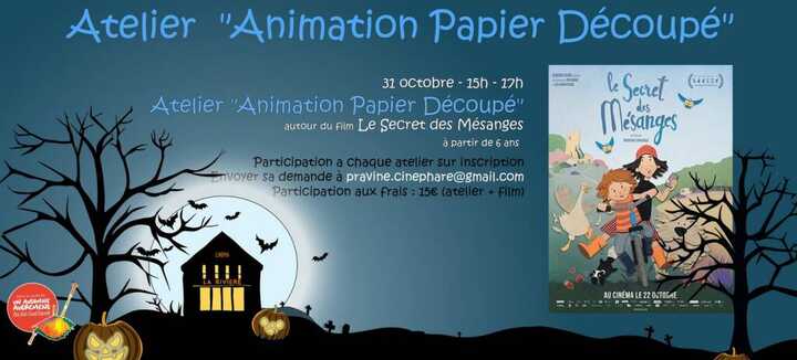 Atelier : "Animation papier découpé"