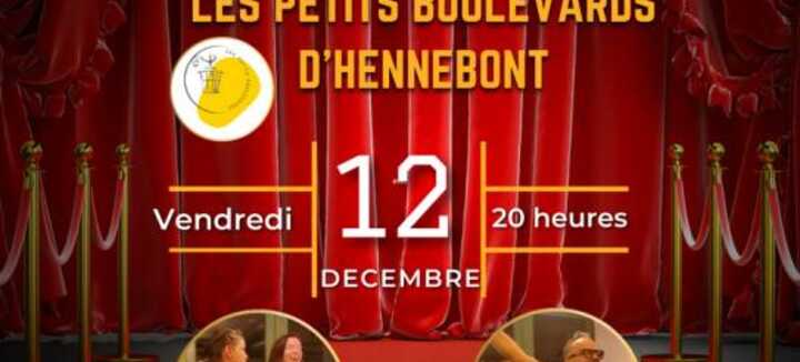 🎭 Soirée théâtre d'improvisation le vendredi 12 décembre à 20 heures 🎭