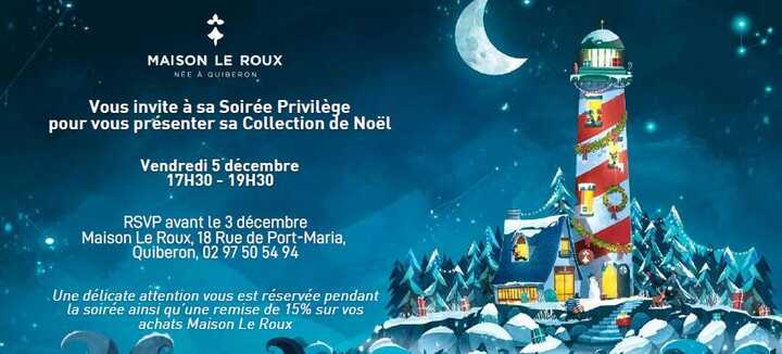 Maison Le Roux - Soirée Privilège