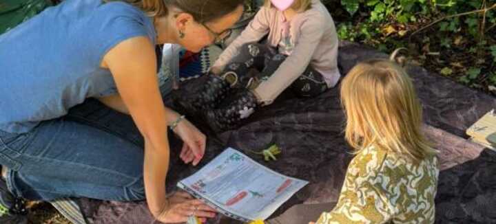 Atelier créatif et éducatif en nature pour enfants