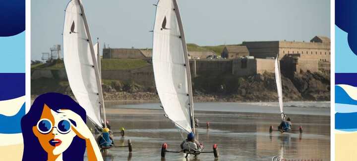 Baptêmes de char à voile avec Nature School