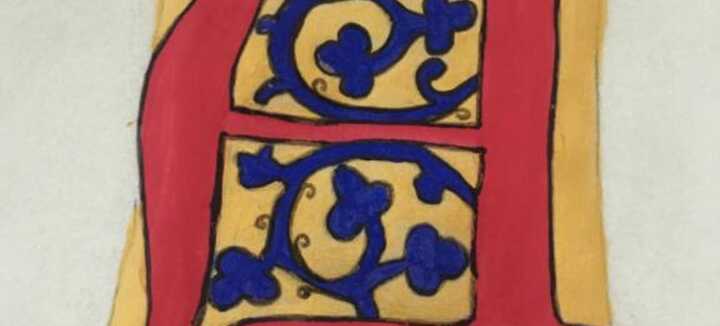 Atelier lettre ornée