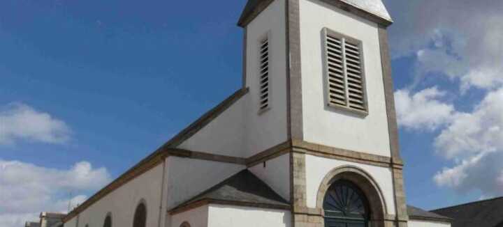 Les Incontournables : une peinture murale pour les marins, Église Notre-Dame-des-Flots