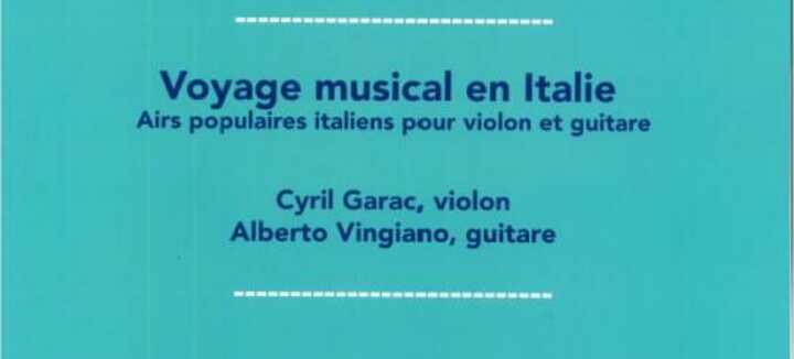 Concert " Voyage musical en Italie " à St Clément