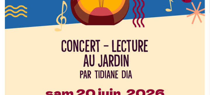 Concert lecture au jardin