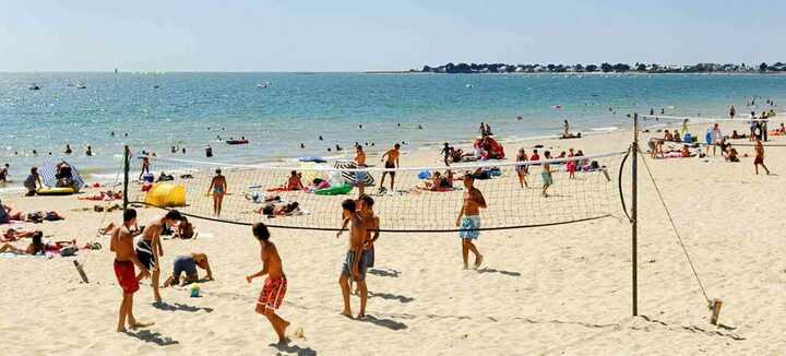 Groot strand van Carnac Groot strand van Carnac