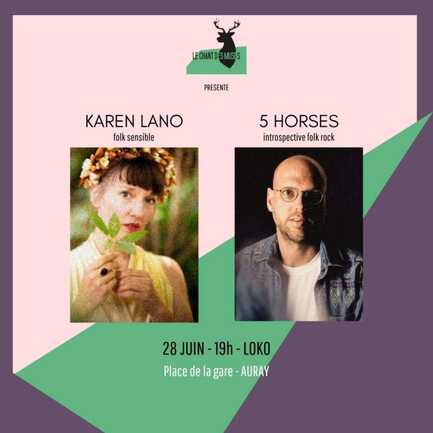  Karen Lano - Folk sensible et 5 horses