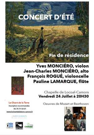 Le chant de la Terre - Concert d'été