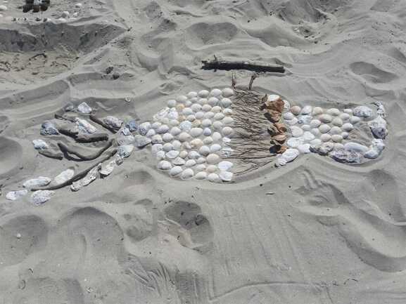 land art enfant