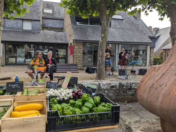 Marché de port en dro