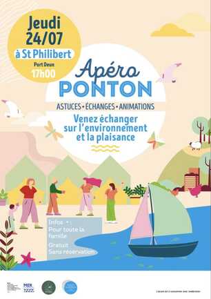 Affiche Apéro-ponton