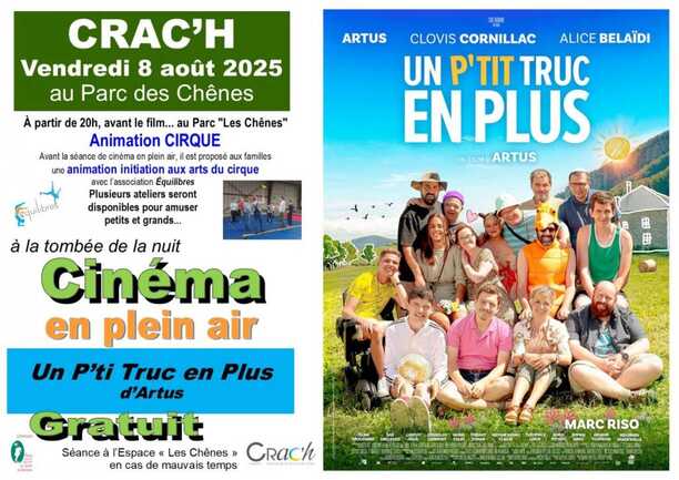 Soirée cirque et cinéla en plein air 