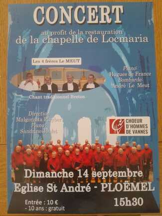 Concert à l'église de Saint-André de Ploemel