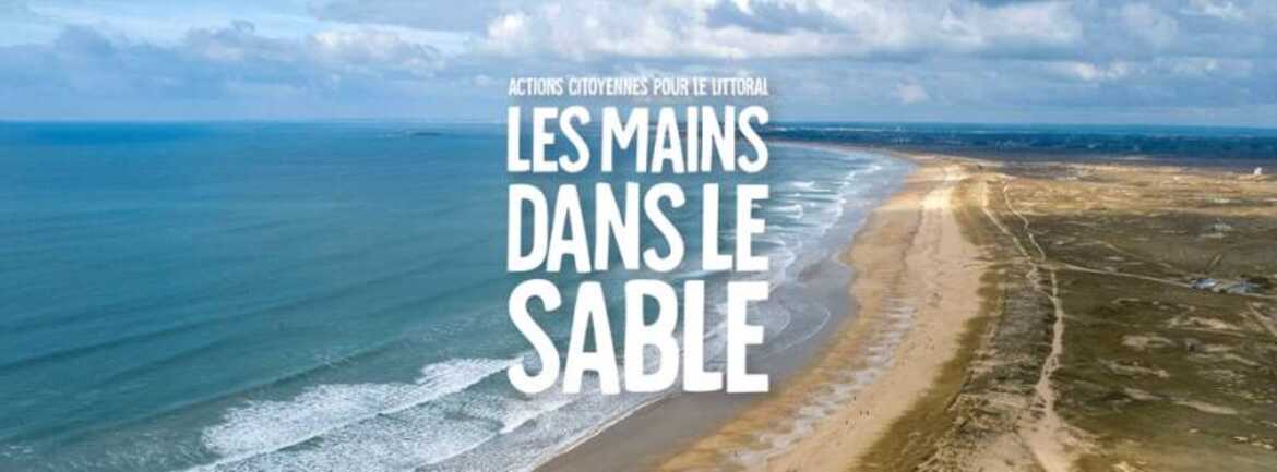 Nettoyage de plage à Locmariaquer