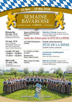 23 - 29 mai_ semaine bavaroise- fete de la biere_CARNAC
