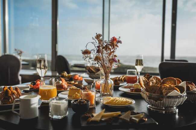 Brunch vue mer