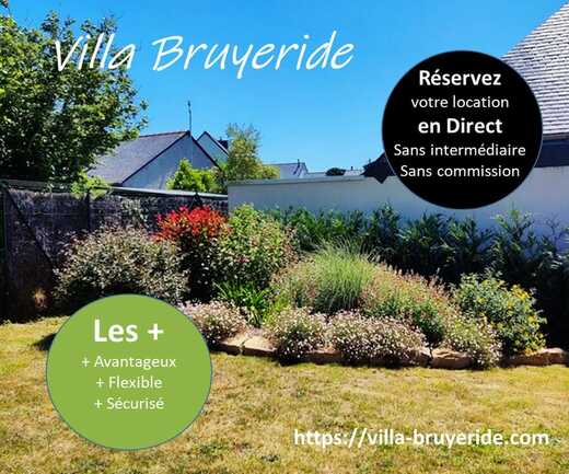 St Philibert-villa Bruyeride-jardin floral 400m2