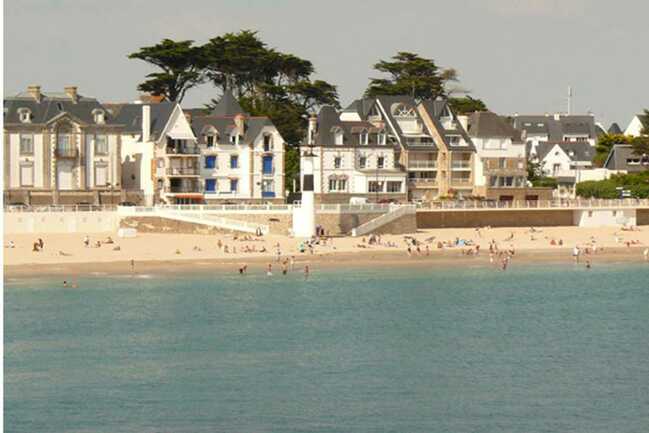 La grande plage Quiberon Morbihan Bretagne Sud