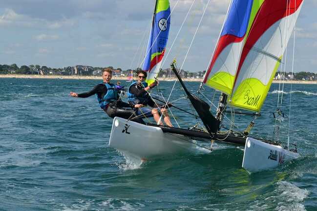 Stage de voile catamaran