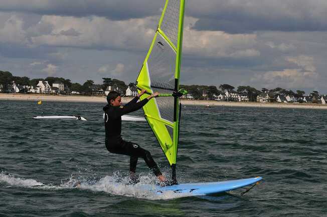Planche à voile à Carnac
