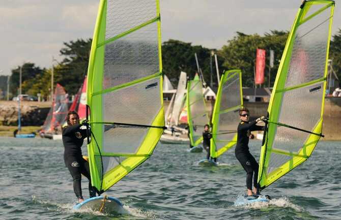 Stage de planche à voile