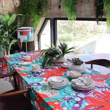 Nappe - ACANTHE rouge