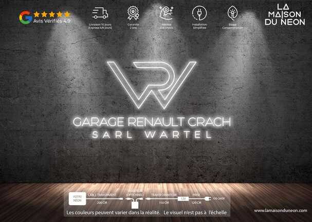 WR Garage renault crach