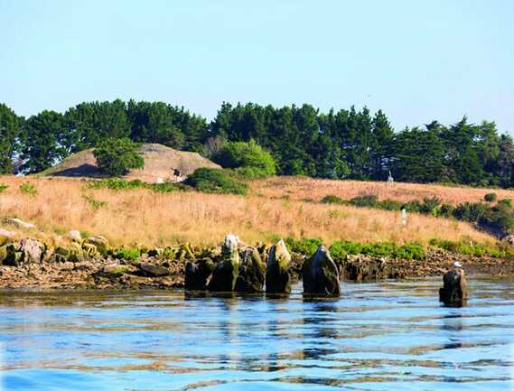 Cairn-Gavrinis-Larmor-Baden-Golfe-du-Morbihan-Bretagne sud