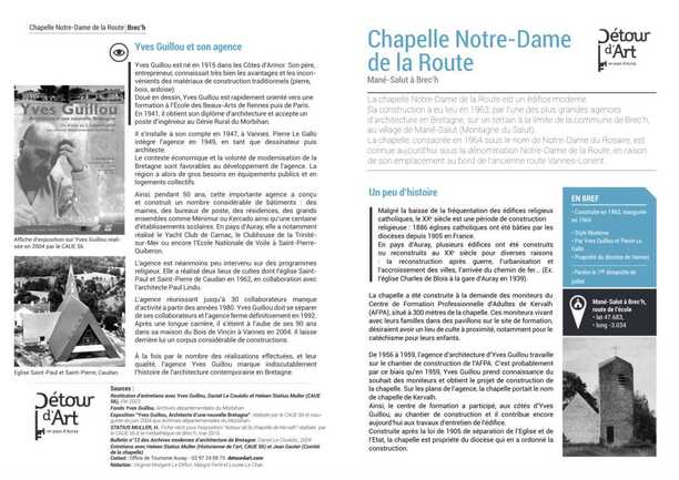 Chapelle Notre-Dame de la Route